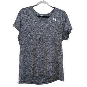 Under Armour Gray Short Sleeve T Shirt Size XL
